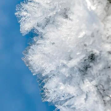 Ice crystals Stock Photos