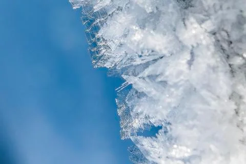 Ice crystals Stock Photos