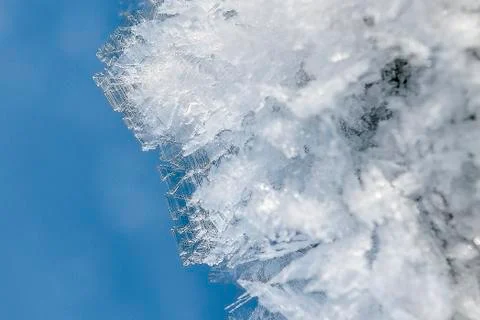 Ice crystals Stock Photos