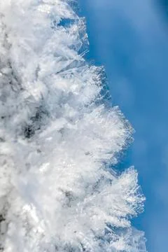 Ice crystals Stock Photos