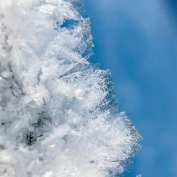 Ice crystals Stock Photos