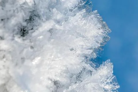Ice crystals Stock Photos