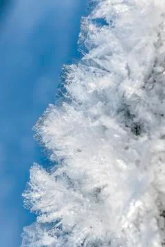 Ice crystals Stock Photos