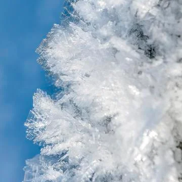 Ice crystals Stock Photos