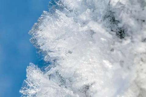 Ice crystals Stock Photos