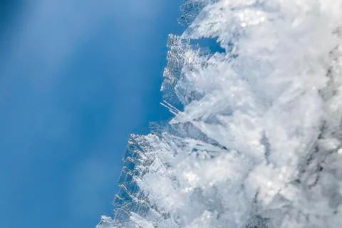 Ice crystals Stock Photos
