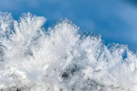 Ice crystals Stock Photos