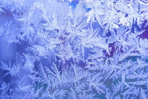 Ice crystals Stock Photos