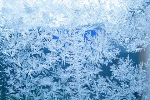 Ice crystals 스톡 사진