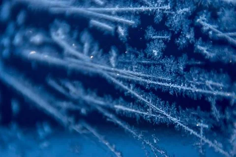 Ice crystals Stock Photos