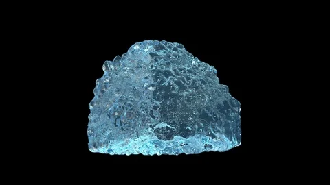 Ice Cube Formation. Stock Footage 88434773