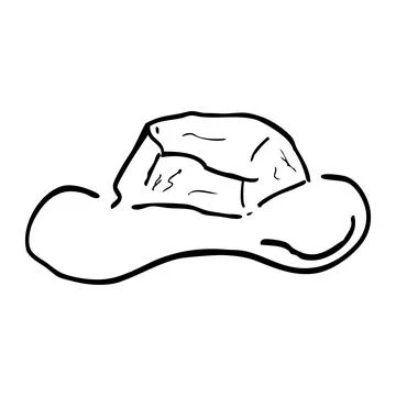 Ice cube, hand draw doodle simple vector Stock Illustration