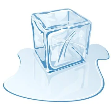 Ice cube Stock Illustration
