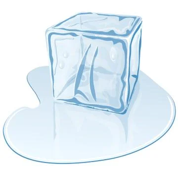 Ice cube Illustrazione stock