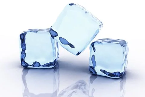 Ice cube Stock Illustration