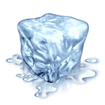 Ice cube Stock Illustration