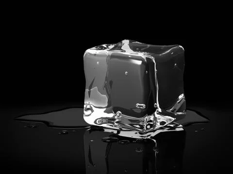 Ice cube Stock Illustration
