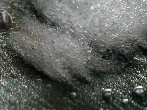 Ice cube (macro) Stock Footage 864848