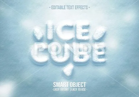 Ice Cube Modello PSD