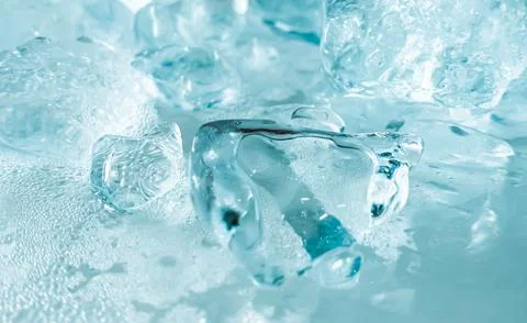 The ice cube shape has been adjusted to add color,It will help refresh and ma Stock Photos