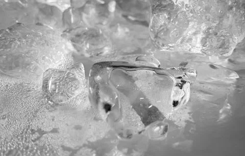 The ice cube shape has been adjusted to add color,It will help refresh and ma Stock Photos