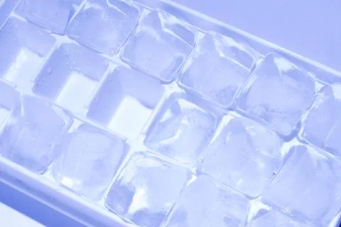 Ice cube stack Foto stock