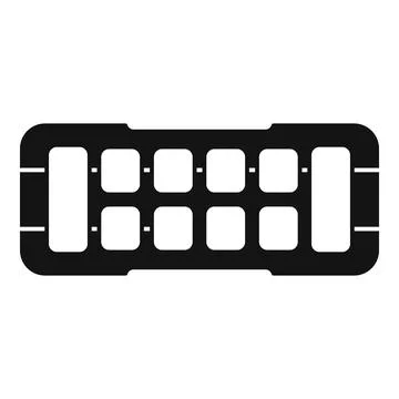 Ice cube tray appliance for making cold drinks Stock Illustration