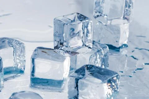 Ice cubes and balls Fotos Stock
