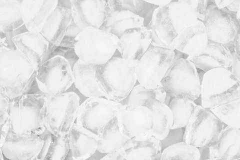 Ice cubes background Stock Photos