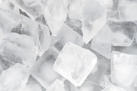 Ice cubes background texture. Background with ice cubes pattern. Foto stock