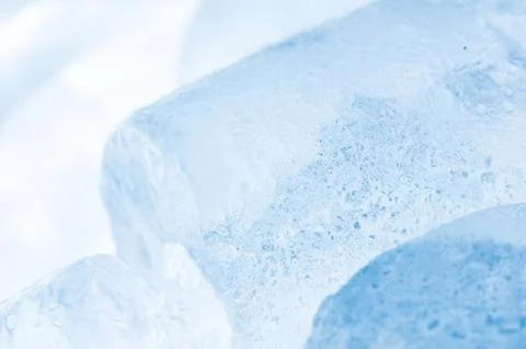 Ice cubes close up Foto stock