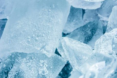 Ice cubes close up Stock-Fotos
