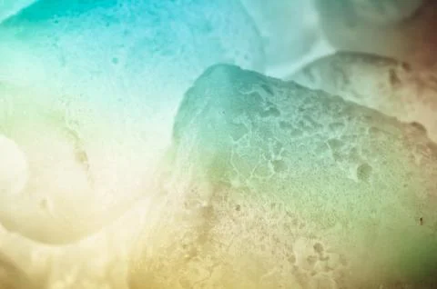 Ice cubes close up Foto stock