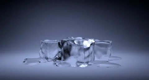 Ice Cubes Stock Illustration