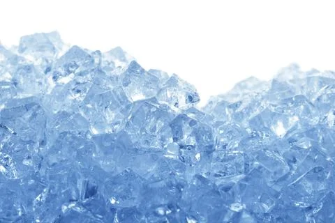 Ice cubes isolated Stock-Fotos