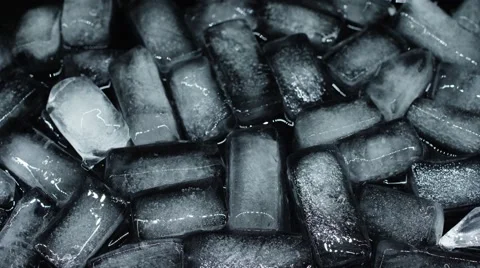 Ice Cubes Melting Time Lapse Stock-Footage 64775620