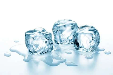 Ice cubes Stock Photos