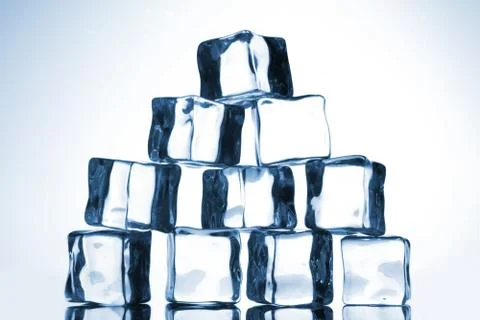 Ice cubes 스톡 사진