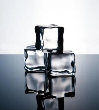 Ice cubes Stock Photos