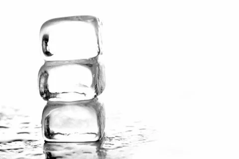 Ice cubes Stock Photos