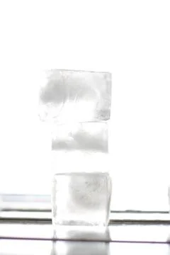 Ice cubes Stock Photos