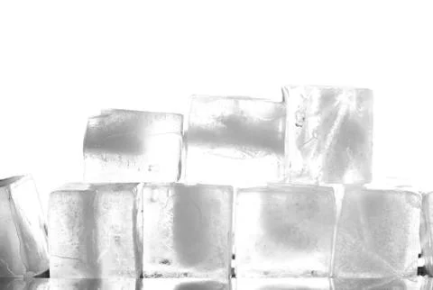 Ice cubes Stock Photos