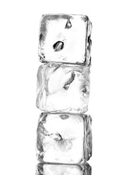 Ice cubes Stock Photos