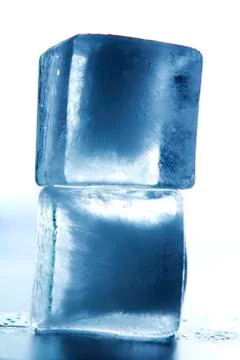 Ice cubes Stock Photos
