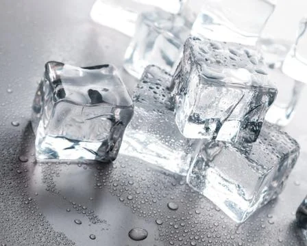Ice cubes Stock Photos