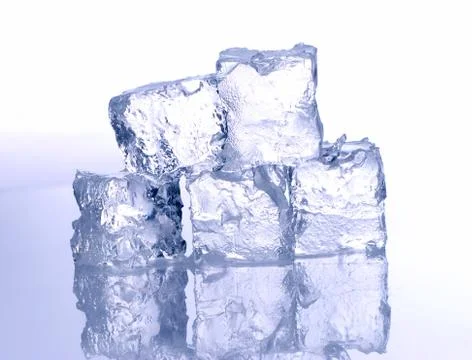 Ice cubes Stock Photos