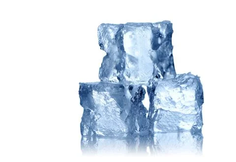 Ice cubes Stock Photos