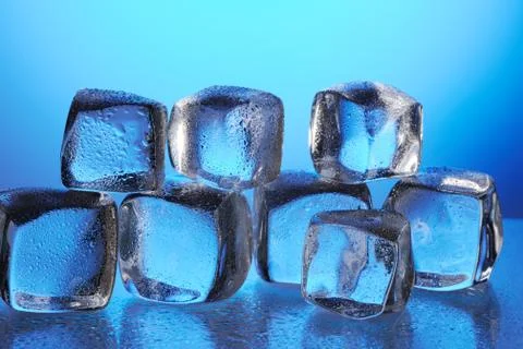 Ice cubes Foto stock