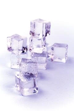 Ice cubes Foto stock