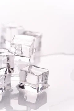 Ice cubes Stock Photos